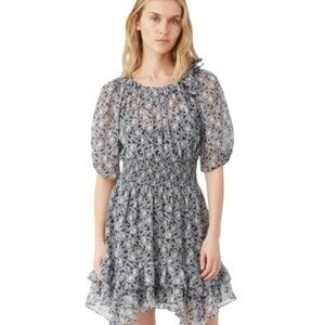 $450 Rebecca Taylor Catarina Floral Dress SIZE 8, NEW